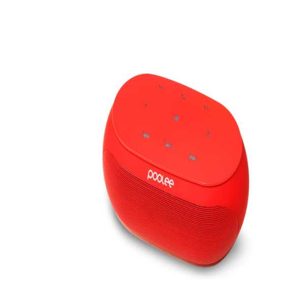 Poolee K200 Deep Bass Water Bluetooth Speaker red